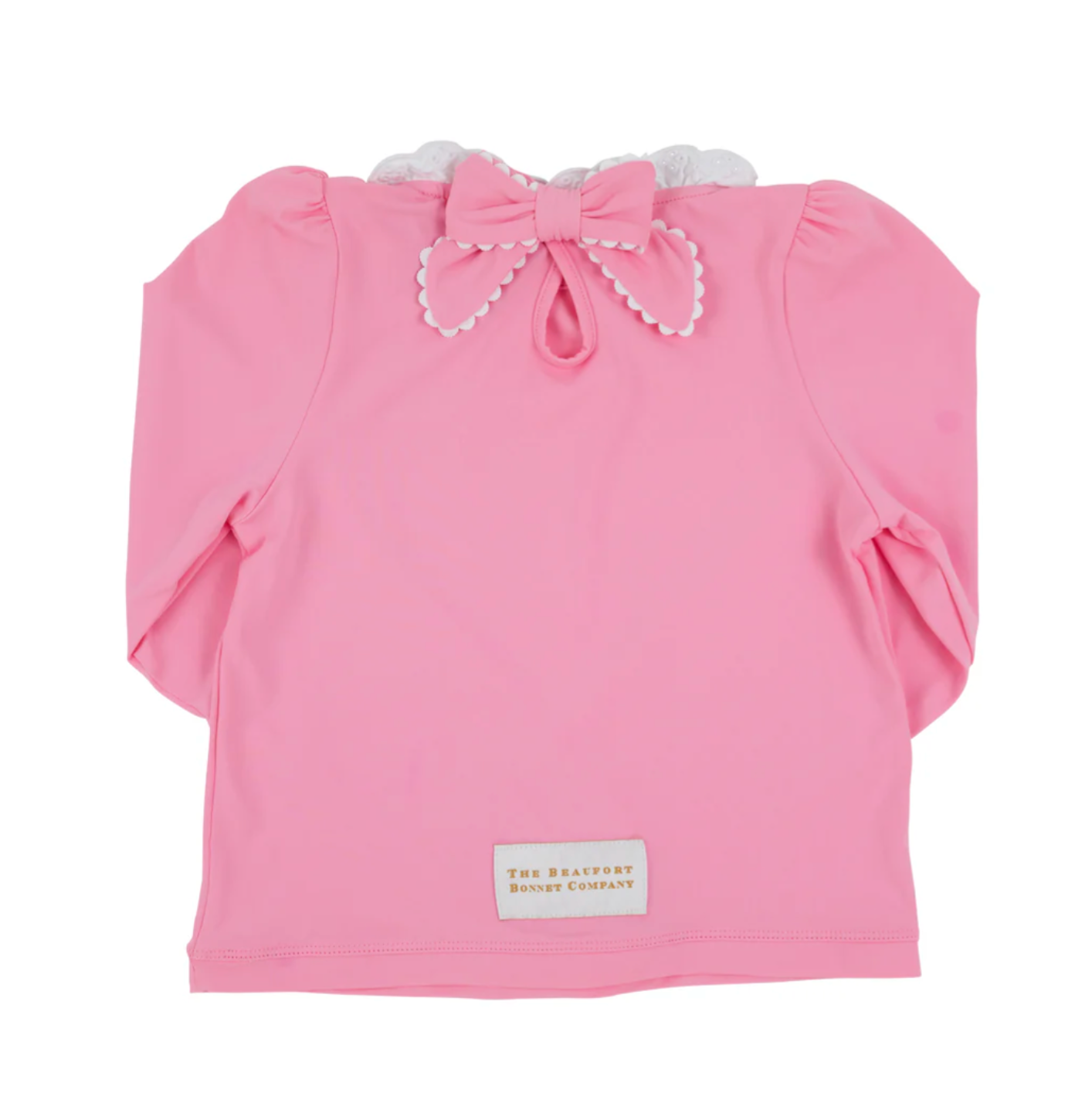 TBBC Winnie's Wave Spotter Swim Shirt Hamptons Hot Pink / White UPF