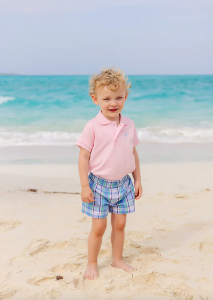 TBBC Sheffield Shorts Lauderdale Pier Plaid / Royal