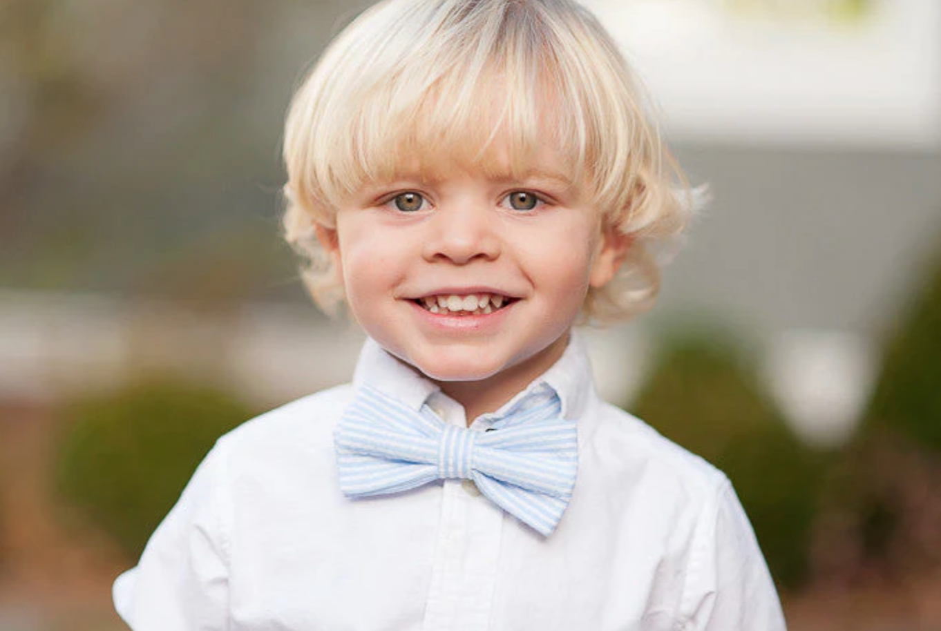 TBBC Baylor Bowtiw Seersucker Breakers Blue