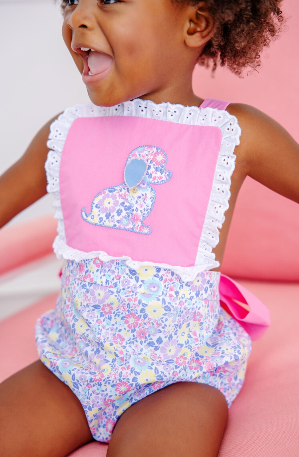 TBBC Briar Patch Petals Sally Sunsuit Broadlcoth
