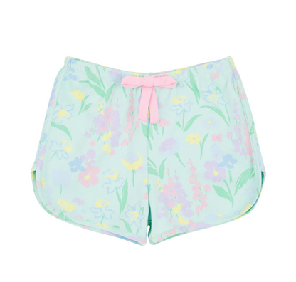 TBBC Cheryl Shorts- Bow- Glencoe Garden Party / Pier Party Pink