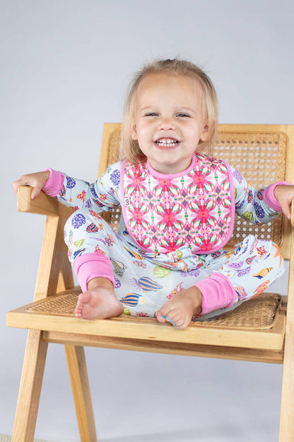 Goosies Beach Seashells Bib Set