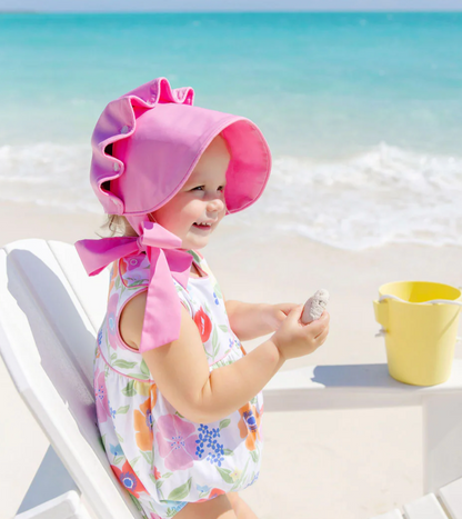 TBBC Beaufort Bonnet Hamptons Hot Pink Broadcloth