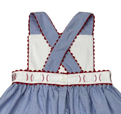 WBK Ric Rac Baseball Dress