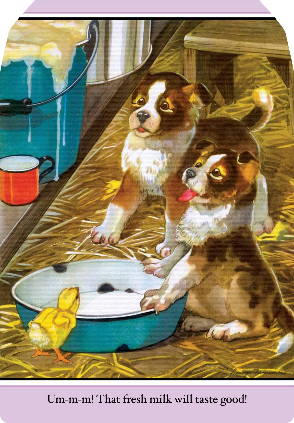 Farm Babies- Children's Picture Book-Vintage