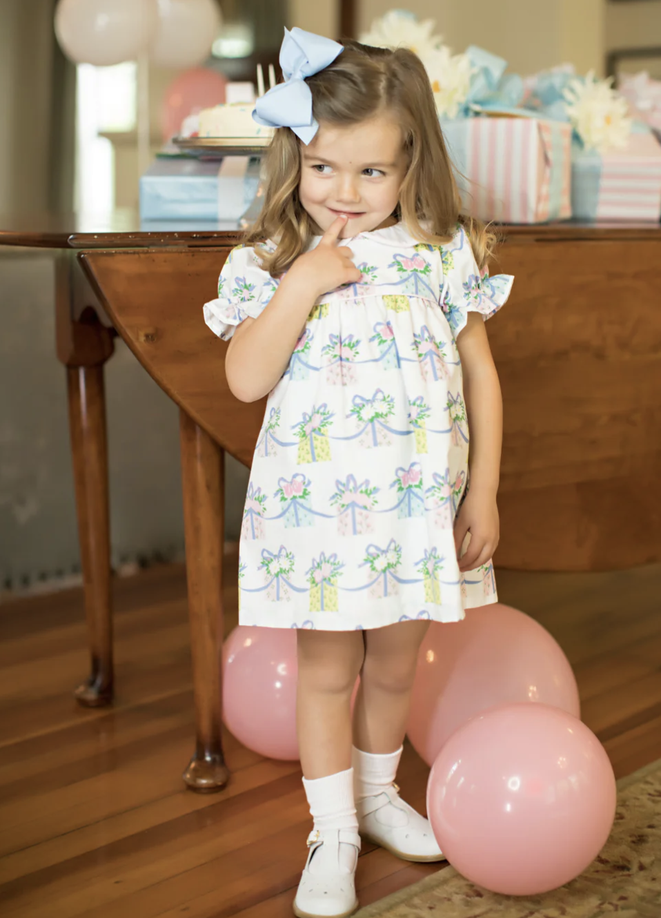 TBBC Holly Day Dress Everyday is a gift/Palm Beach Pink