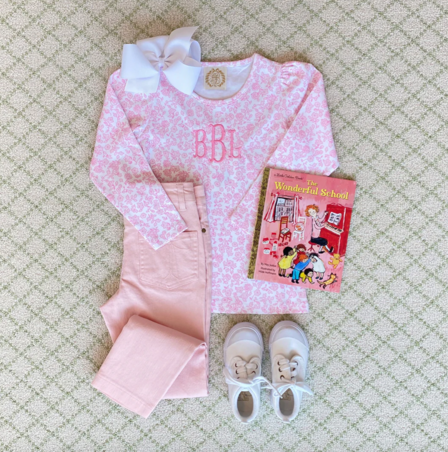 TBBC Pep Club Pant (Denim) Palm Beach Pink