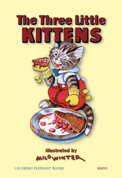 The Three Little Kittens -Children's Board Book - Vintage