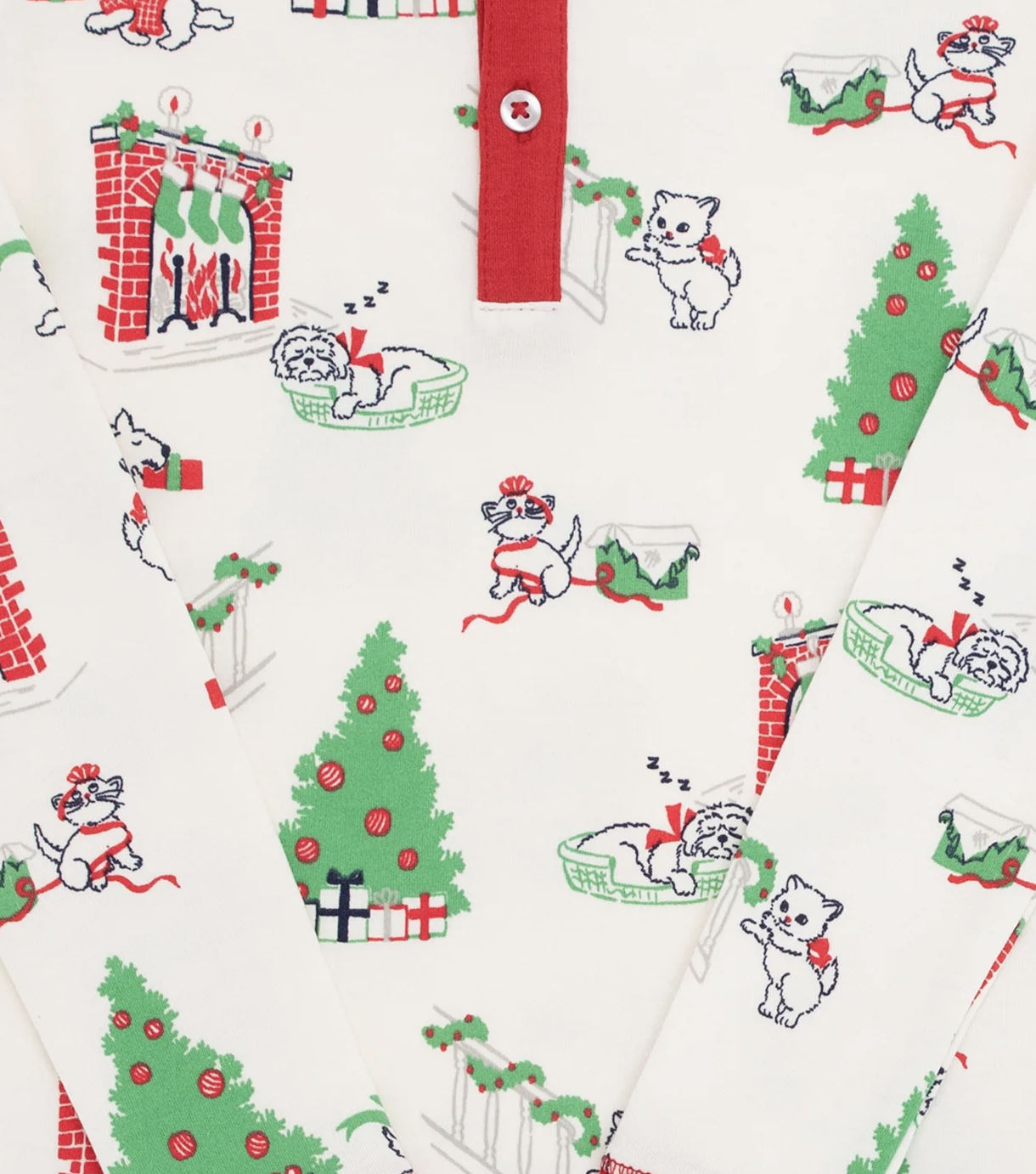 TBBC Sutton's Sweet Dream Set (Unisex) Classic Christmas with Richmond Red