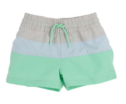 TBBC Country Club Colorblock Trunk Sandy Springs Stone BHB Gray