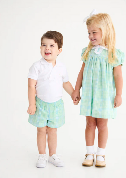 TBBC Pelham Bay Plaid Sheffield Shorts