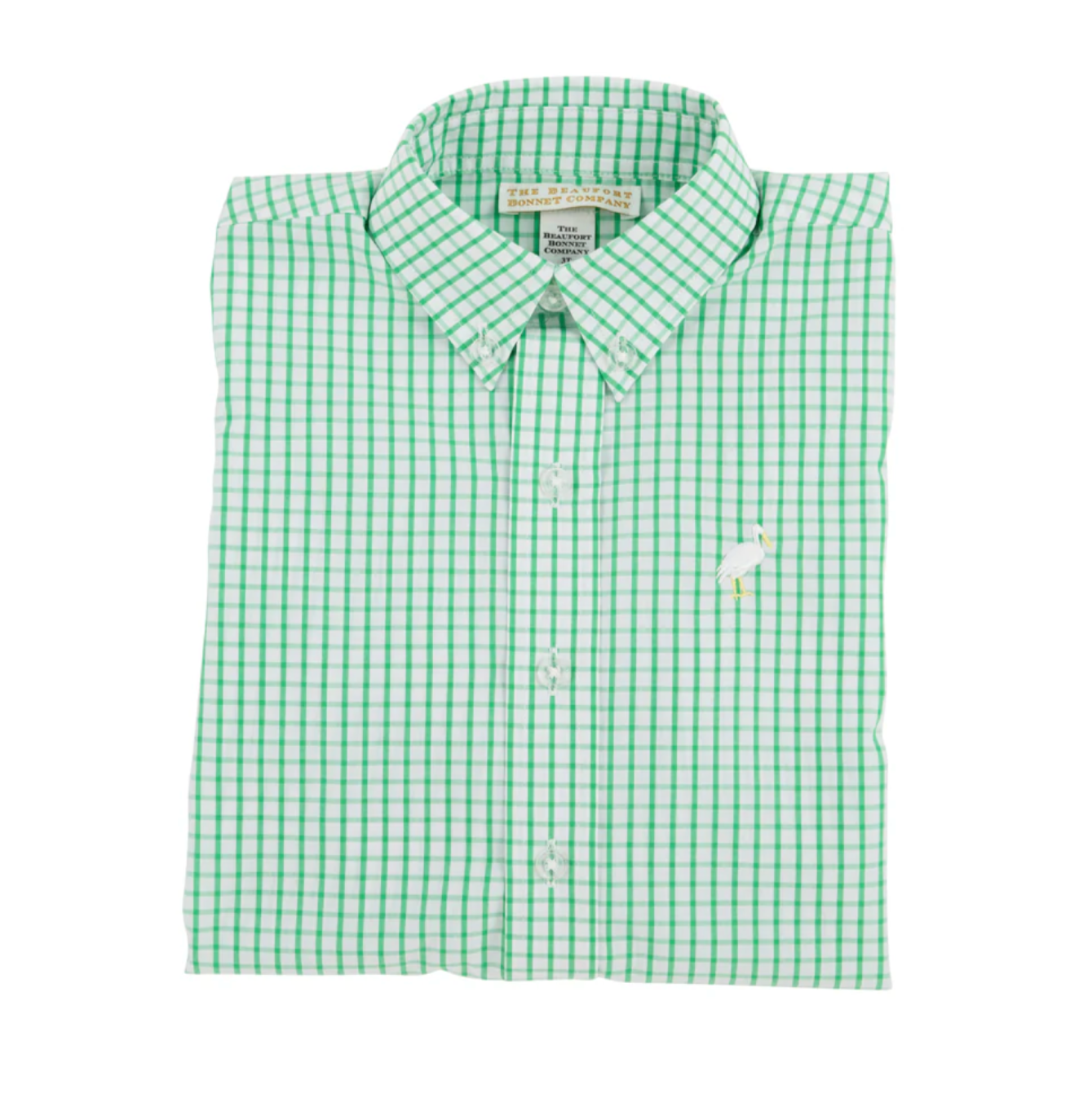 TBBC Dean's List Dress Shirt Kelly Windowpane