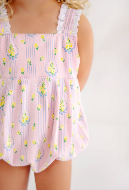 TBBC Branham Bubble Central Park Posies - Eyelet Pima