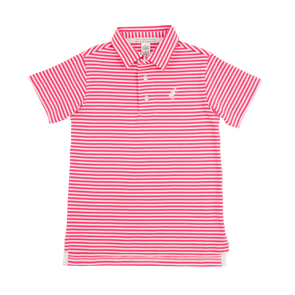TBBC Prim & Proper Polo SS Palm Springs Punch Stripe/Multicolor -Pima