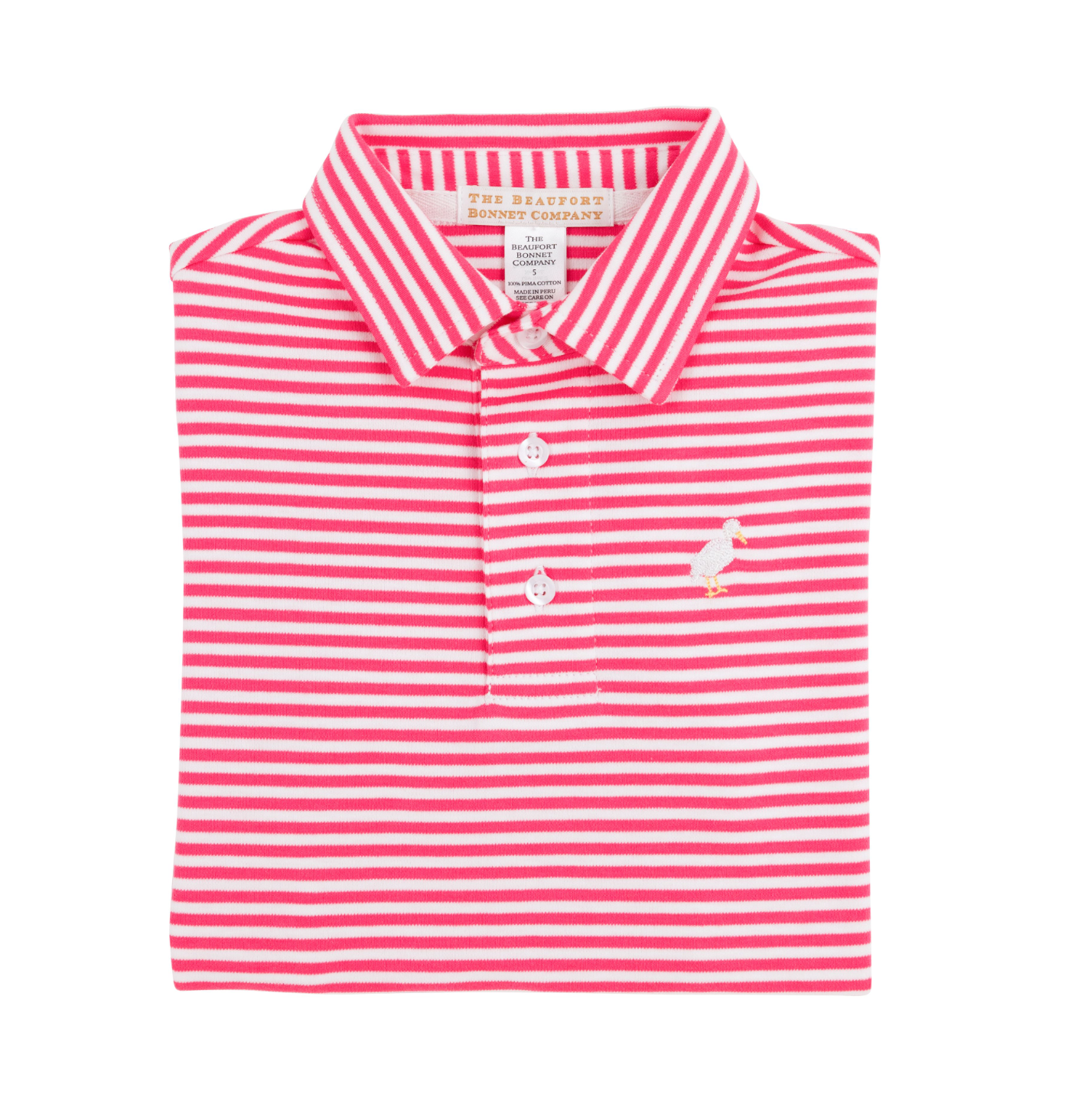 TBBC Prim & Proper Polo SS Palm Springs Punch Stripe/Multicolor -Pima