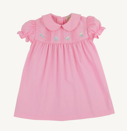 TBBC Holly Day Dress Flowers Emb Pier Party Pink