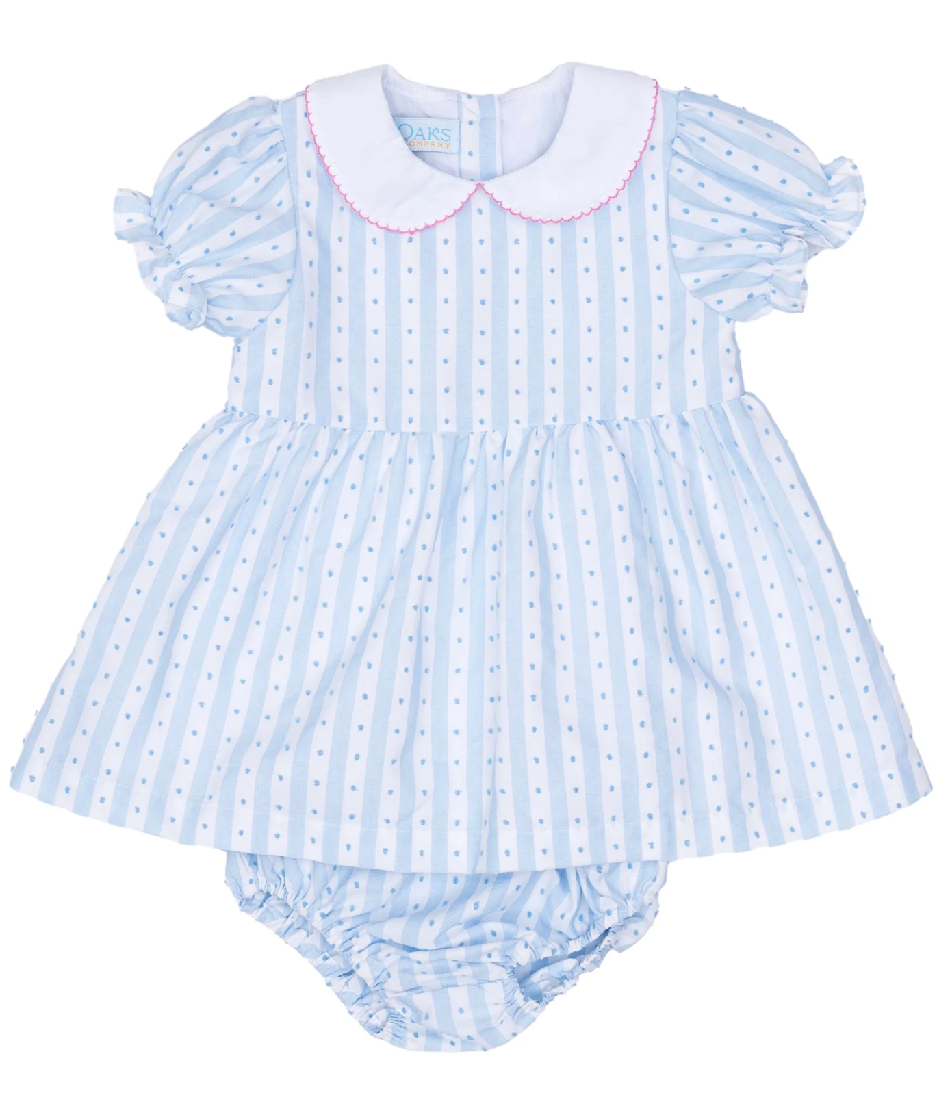 Ella Blue Stripe Breeze Bloomer Set