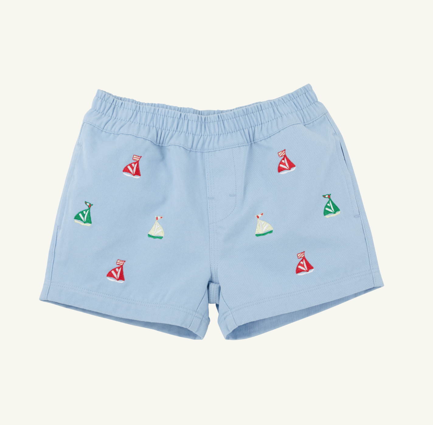 TBBC Critter Sheffield Shorts Sailboats - Beale Street Blue