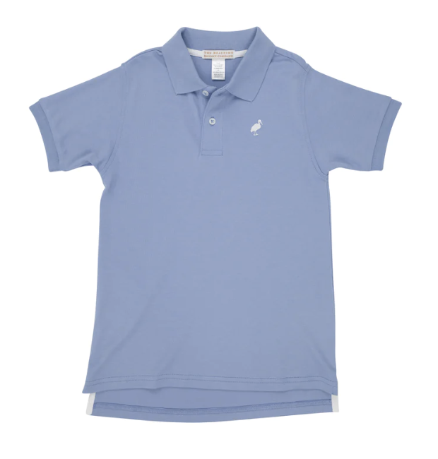 TBBC Prim & Proper Polo Park City Periwinkle 12/18m