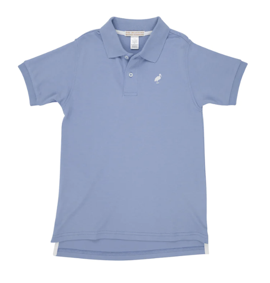TBBC Prim & Proper Polo Park City Periwinkle 12/18m