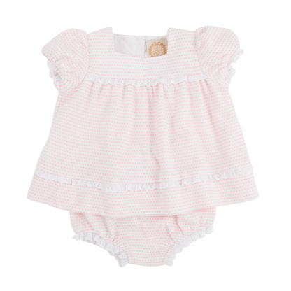 TBBC Flossy Frock Set Darien Dot (Textured Knit)