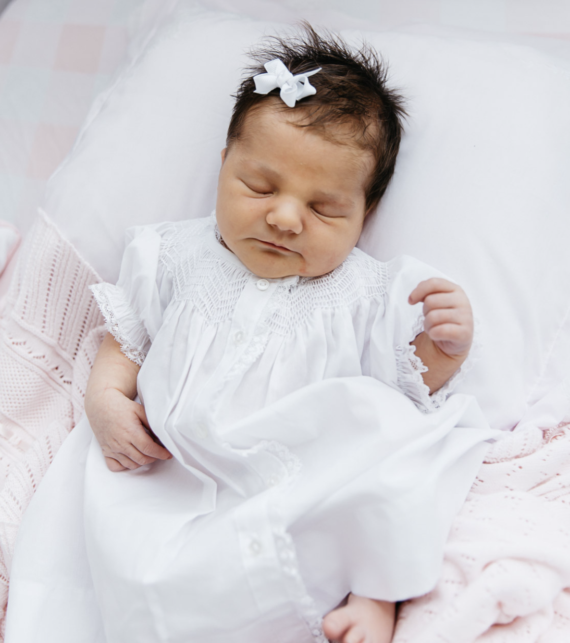 Feltman Brothers White Girls Daygown
