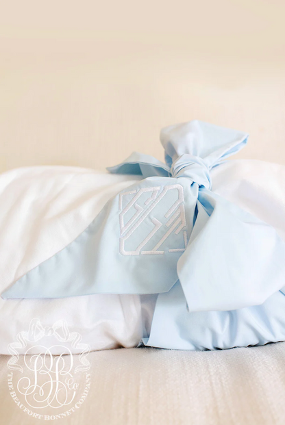 TBBC Bow Swaddle - Pink or Blue