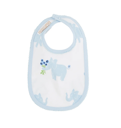 TBBC Burp Me Bib Precious Peanuts (Blue)