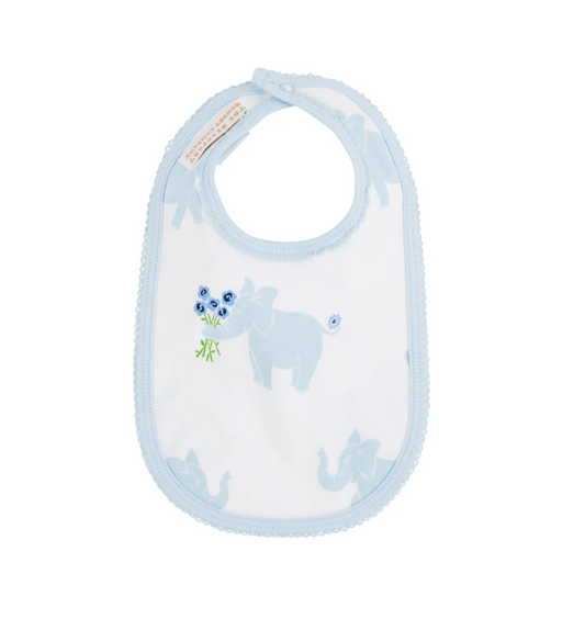 TBBC Burp Me Bib Precious Peanuts (Blue)