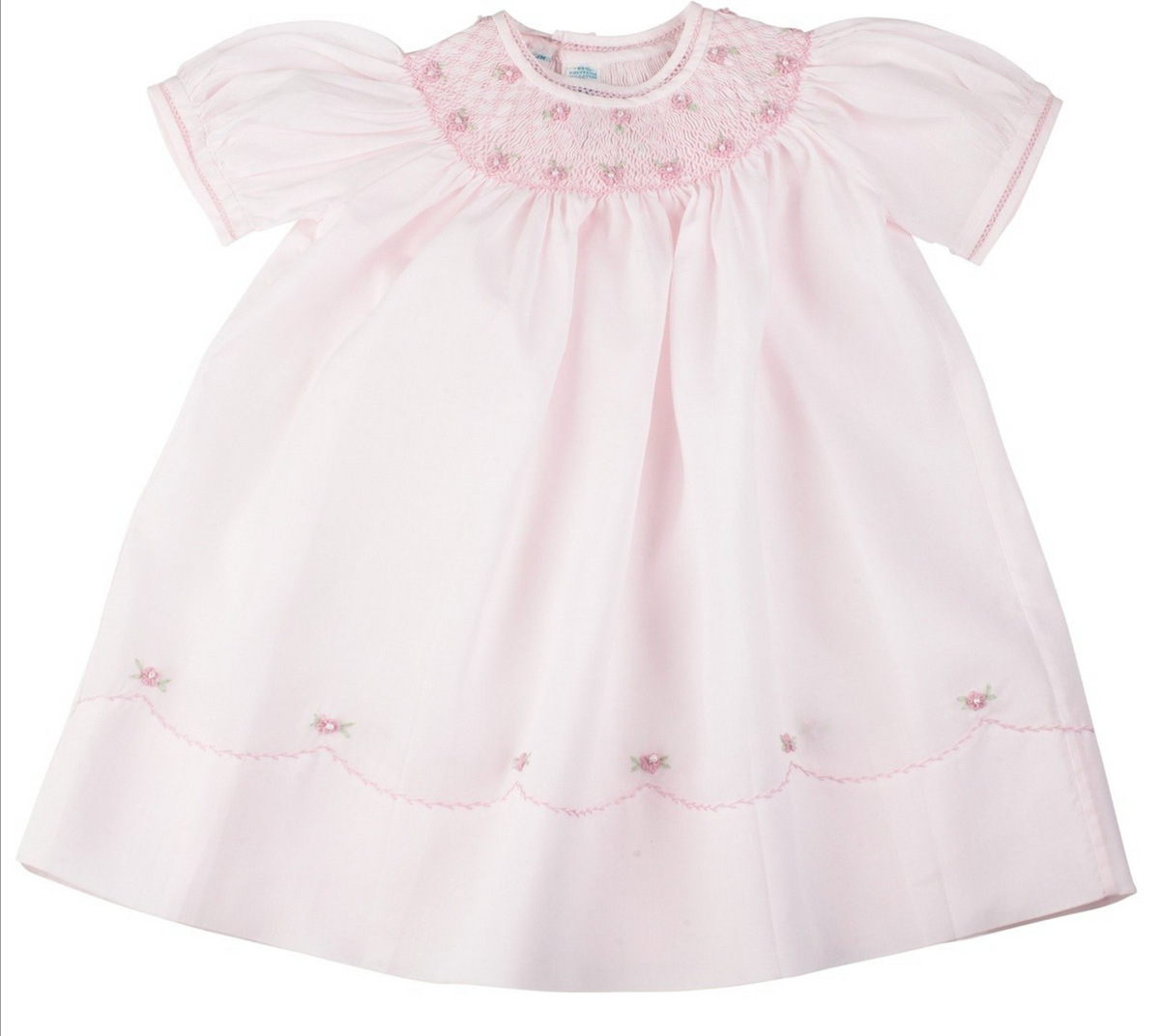 Feltman Pearl Flower Bishop Dress