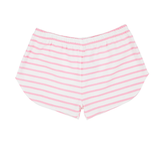 TBBC Cheryl Shorts Hamptons Hot Pink Stripe