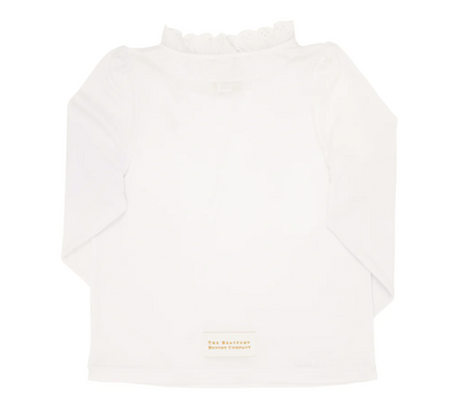 TBBC Winnies Wave Spotter Swim Shirt UPF Worth Ave White