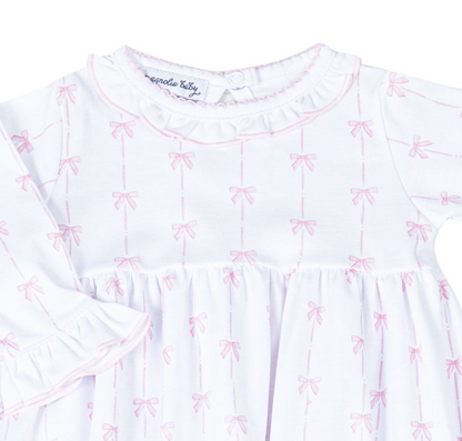 MB Amelia's Classics Pink Ruffle Gathered Gown