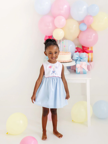 TBBC Brady Button In Dress- Wand- Worth Ave White/ Buckhead Blue/ Hampton Hot Pink