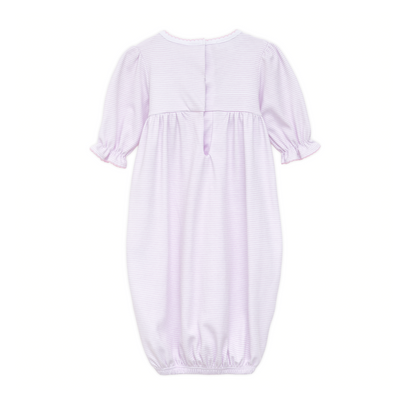 MB Julia Smocked Gown Pink
