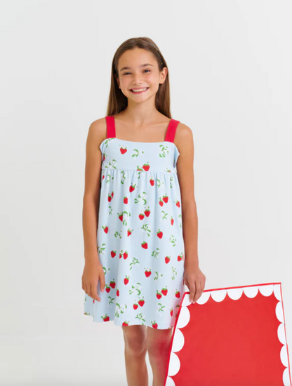 TBBC Millie Day Dress Bow & Berry BHB Pima
