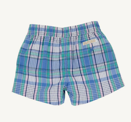 TBBC Sheffield Shorts Lauderdale Pier Plaid / Royal