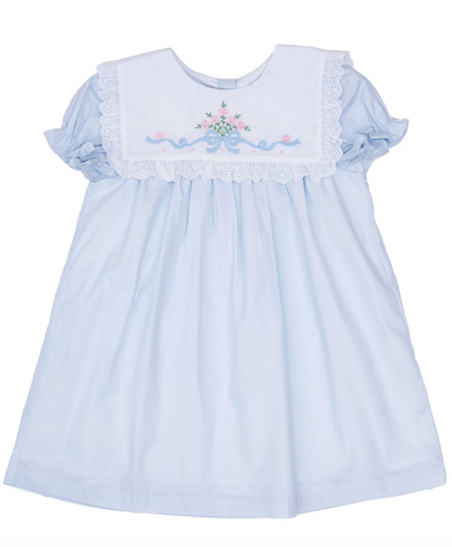 Remi Porcelain Blue Dress