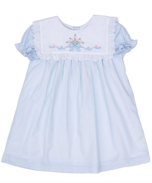 Remi Porcelain Blue Dress