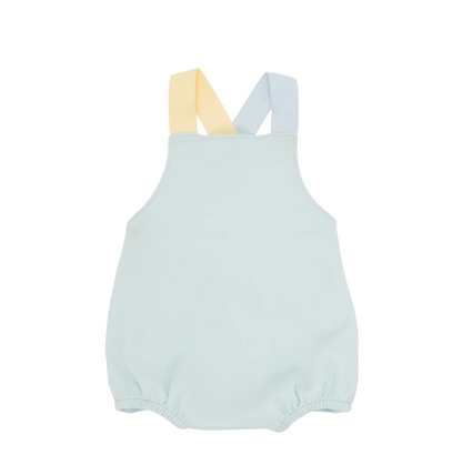 TBBC Colorblock Stillman Sunsuit Sea Island Seafoam/ Buckhead Blue/ Bellport Butter Yellow