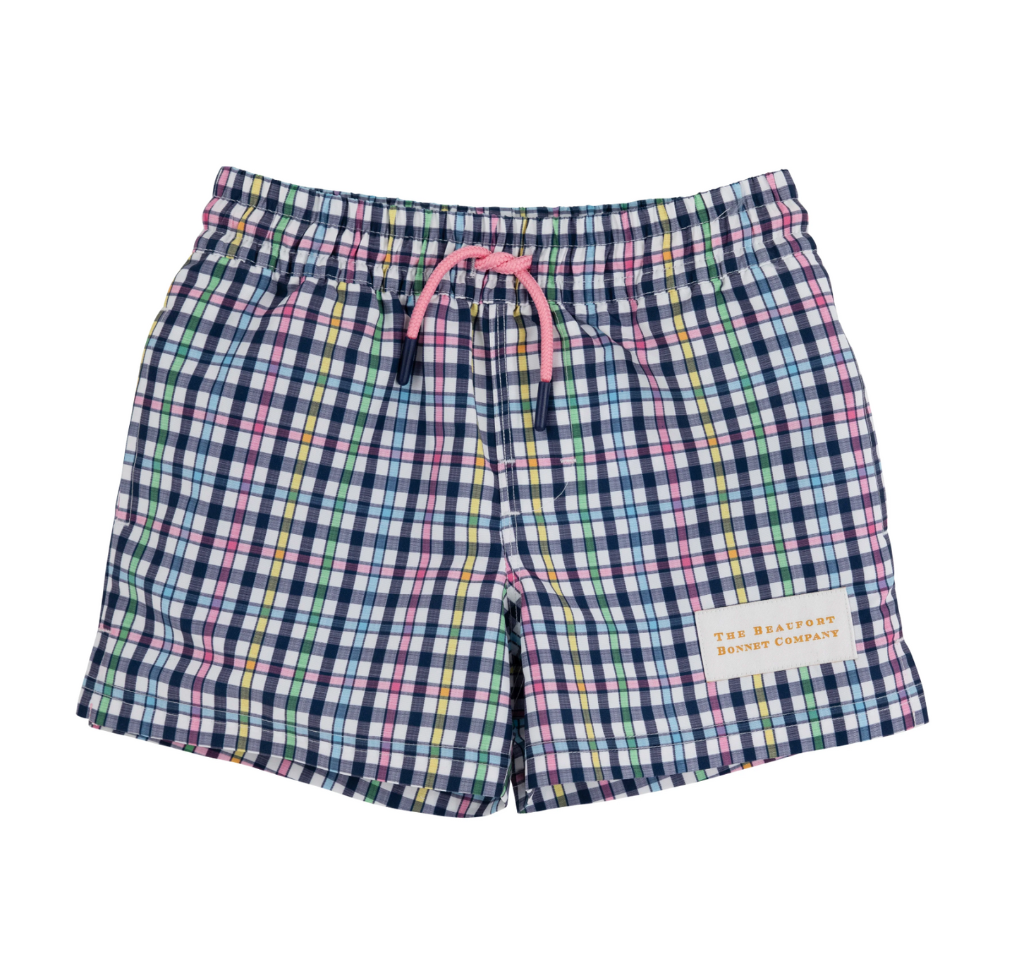 TBBC Tortola Swim Trunks Pier Pointe Plaid