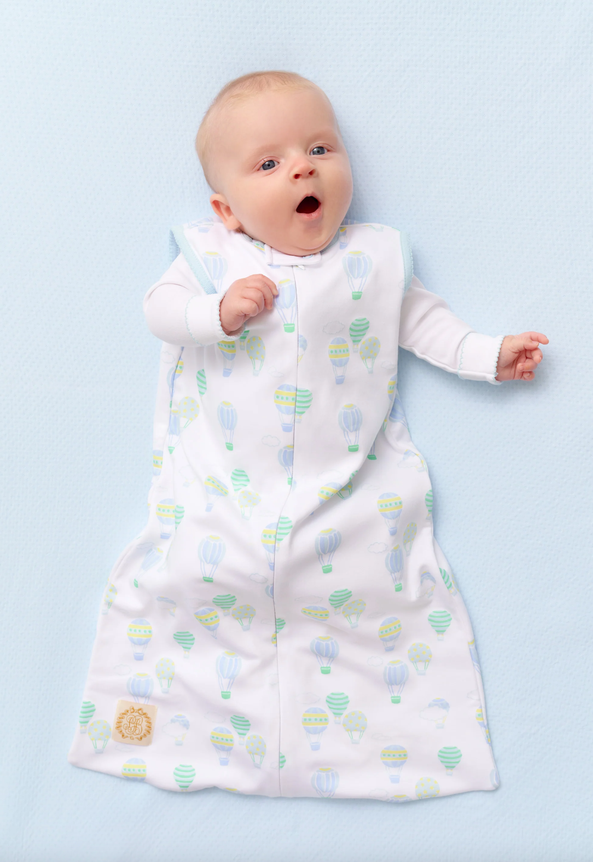 TBBC Beddie Bye Sleep Sack Up Up & Away (Pink or Blue)