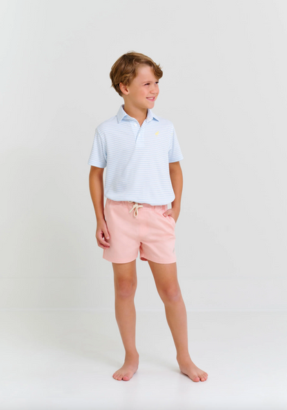 TBBC Shelton Shorts Pompano Peach / Keeneland Khaki