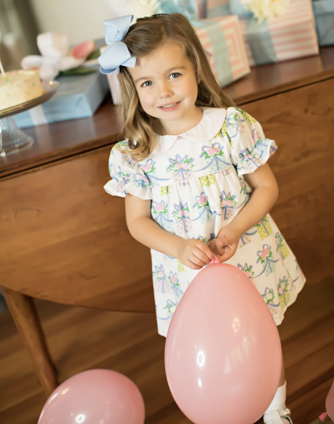 TBBC Holly Day Dress Everyday is a gift/Palm Beach Pink