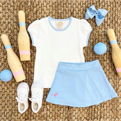 TBBC Penny's Play Shirt WA White Beale St Blue