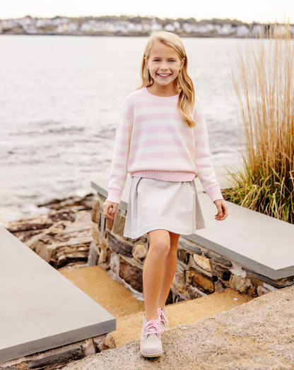 TBBC Parson Pleated Skirt (Corduroy) Sandy Springs Stone