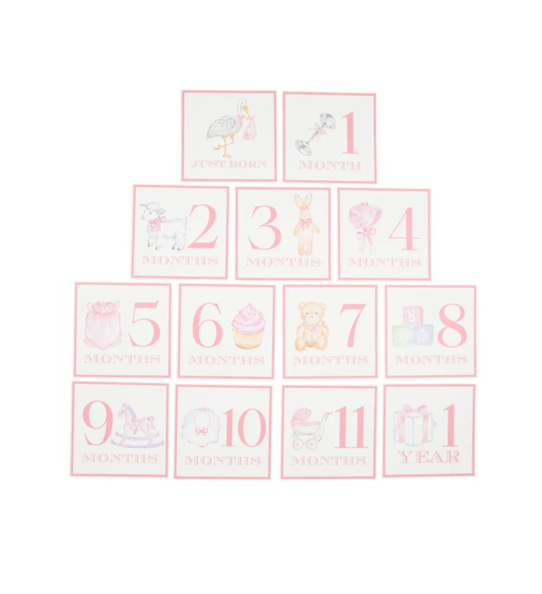 TBBC Sir Proper's Month Markers Palm Beach Pink