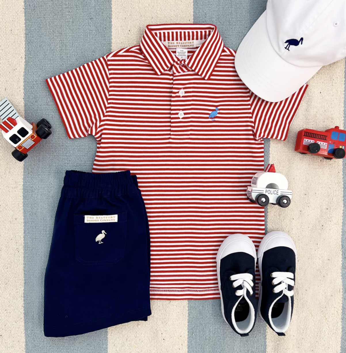 TBBC Sheffield Shorts Nantucket Navy/ Keeneland Khaki