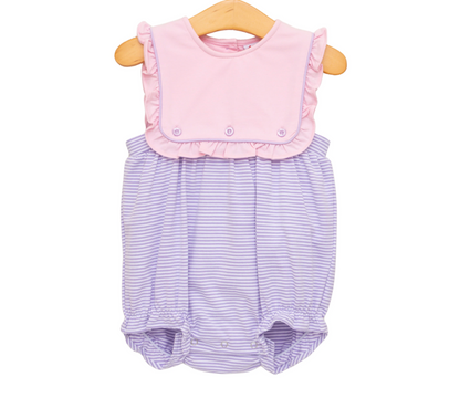 JB Amelia Bubble - Pink & Lavender Stripe