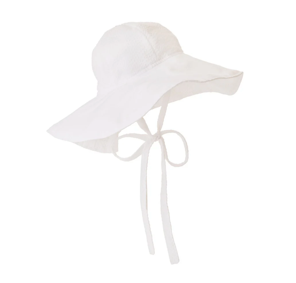 TBBC Cissy Sunhat- Seersucker Worth Avenue White